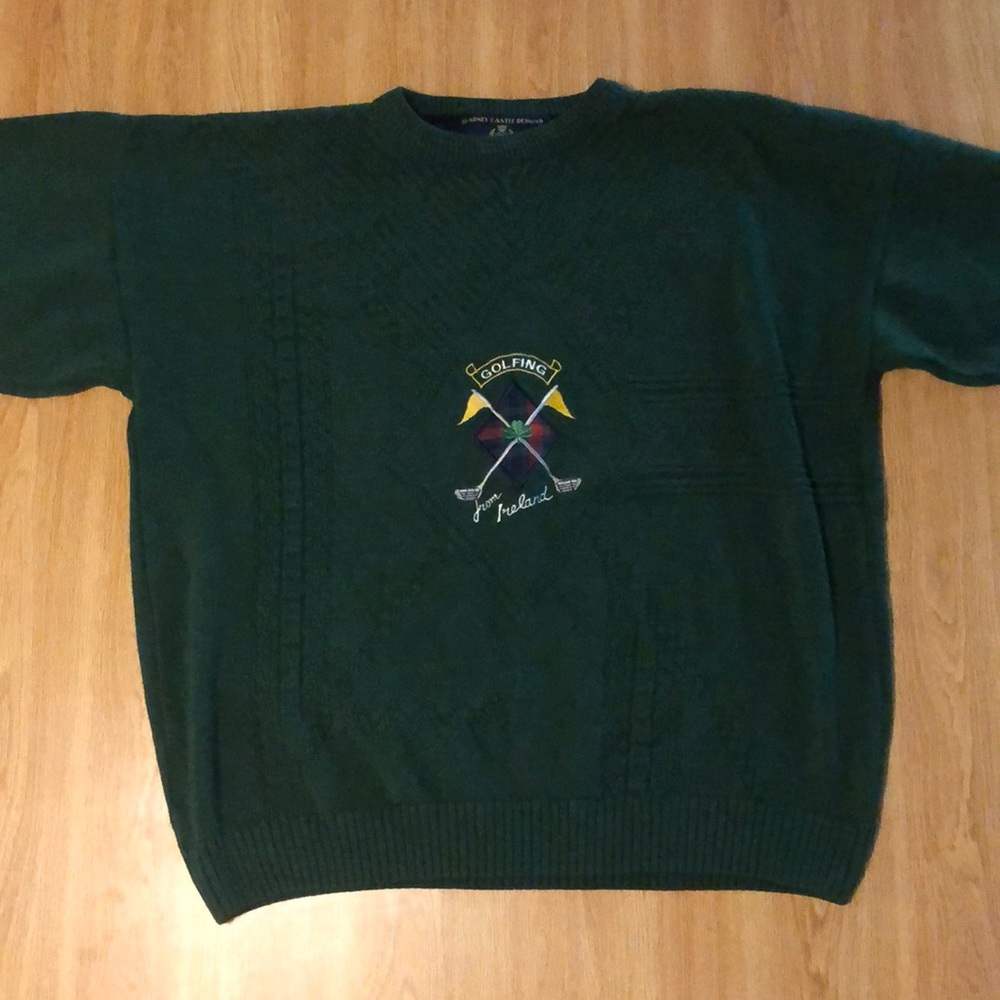 Blarney Castle Designs, Green, large, sweater